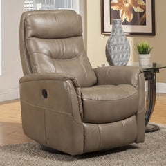 Gemini Linen Power Swivel Glider Recliner by Parker House