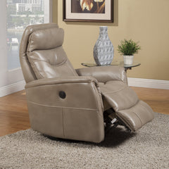 Gemini Linen Power Swivel Glider Recliner by Parker House