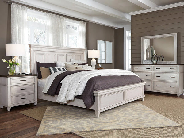 Caraway Bedroom in Aged Ivory