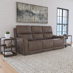 Carter Power Reclining Sofa by Flexsteel