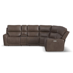 Carter 6-Piece Power Reclining Sectional by Flexsteel