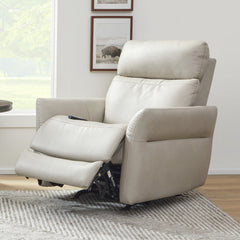 Artemis Dove Power Recliner with Heat & Massage by Flexsteel