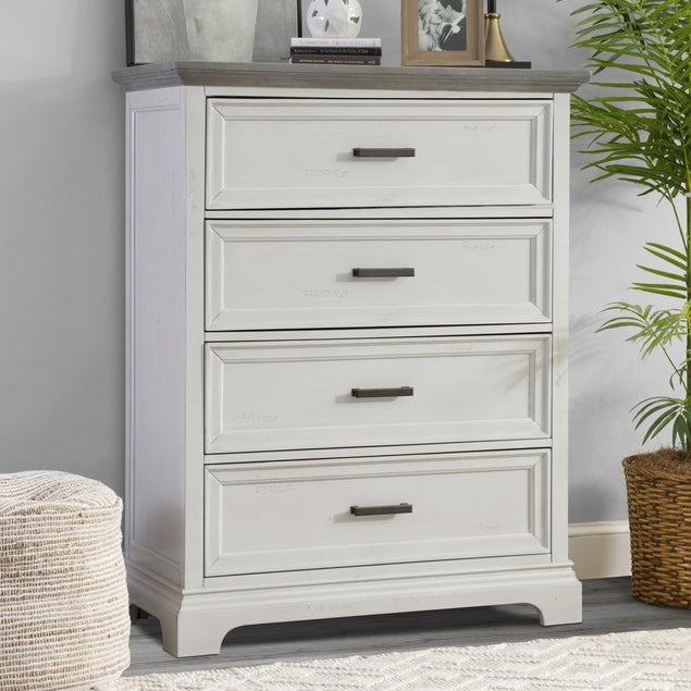 big lots white dresser Summit 4-Drawer Chest by John Thomas Furniture