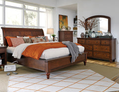 Cambridge Sleigh Bed by Aspenhome