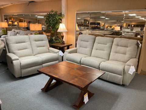 Flexsteel Reclining Sofa and Loveseat