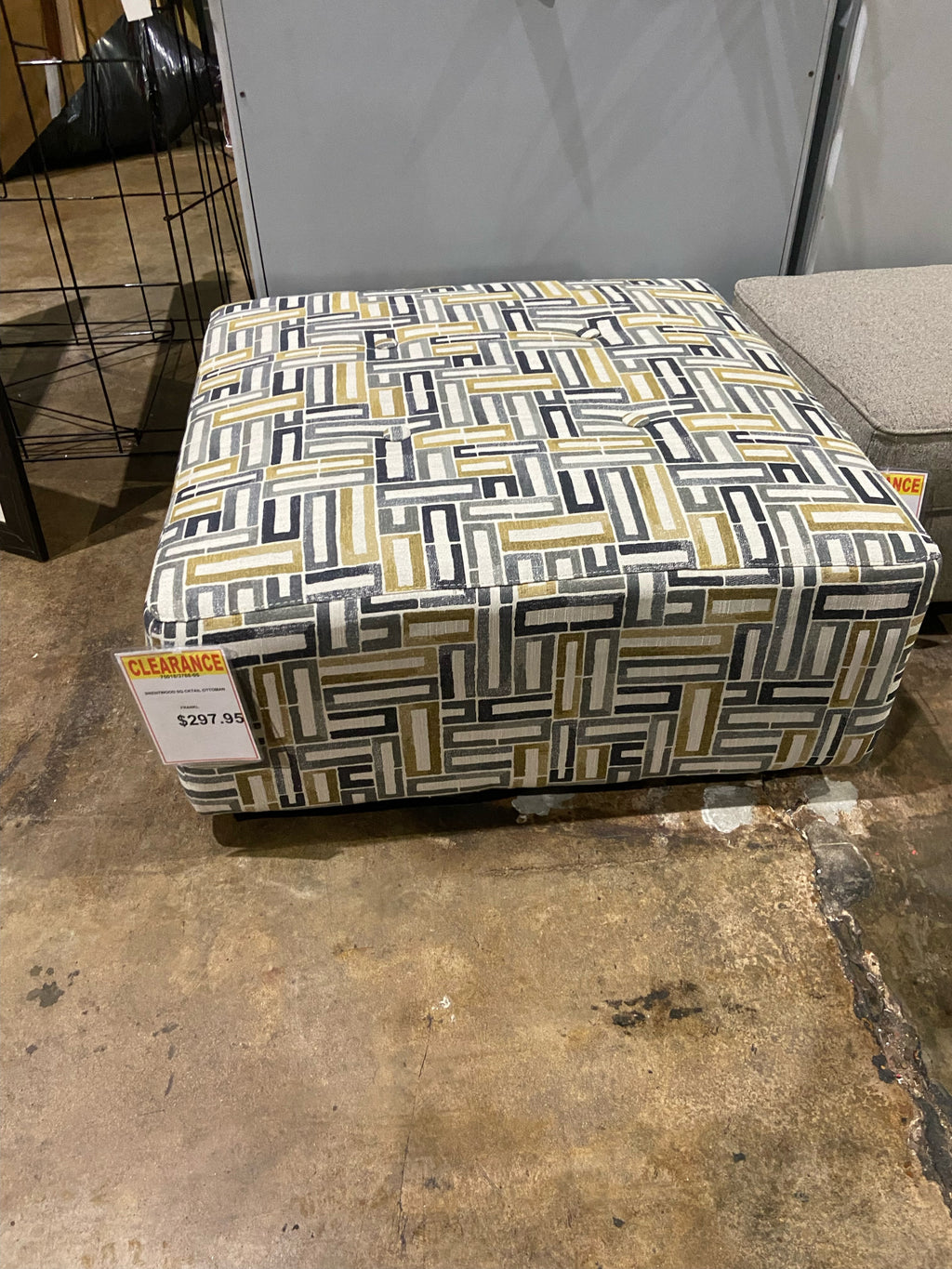 Brentwood Square Cocktail Ottoman