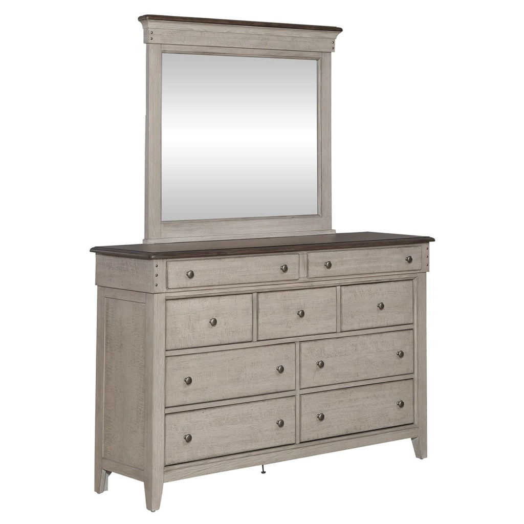 Ivy Hollow Dresser and Mirror by Liberty