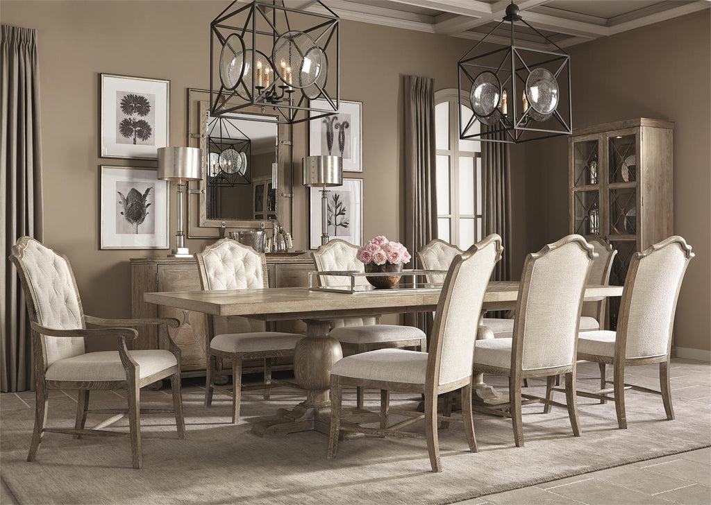 Rustic Patina 7-Piece Dining Group by Bernhardt
