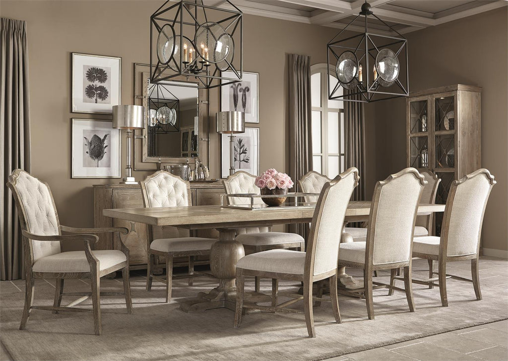 Rustic Patina 7-piece Dining Group by Bernhardt
