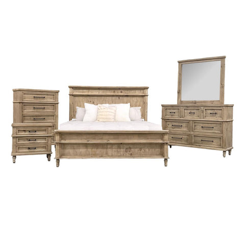 Lenora King Bed by Vintage Furniture