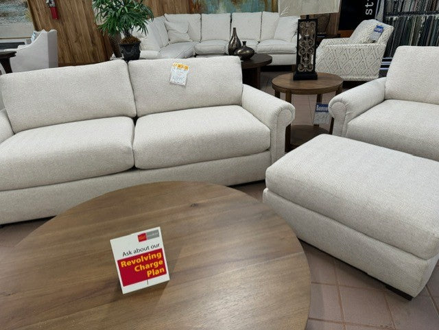 Sofa, Chair, and Ottoman Set