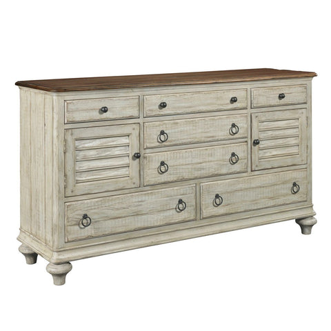 Weatherford Ellesmere Dresser and Westland Mirror by Kincaid