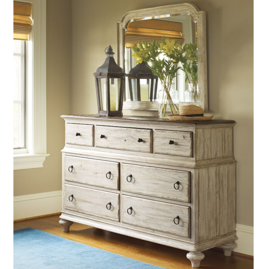 Weatherford Ellesmere Dresser and Mirror by Kincaid