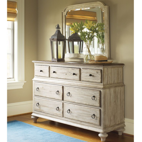 Weatherford Ellesmere Dresser and Mirror by Kincaid