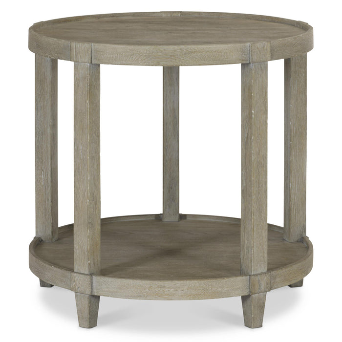 Albion Round Side Table by Bernhardt
