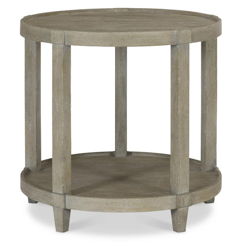 Albion Round Side Table by Bernhardt
