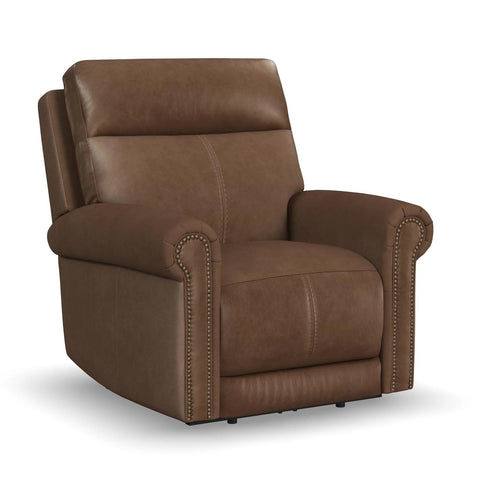 Alexander Power Recliner with Power Headrest & Lumbar by Flexsteel