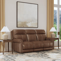 Alexander Power Reclining Sofa with Console by Flexsteel