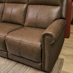 Alexander Power Reclining Sofa with Console by Flexsteel