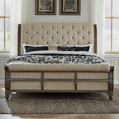 Americana Farmhouse Queen Sleigh Bed by Liberty