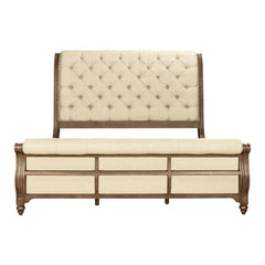 Americana Farmhouse Queen Sleigh Bed by Liberty