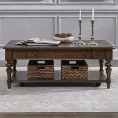 Arden Road Rectangular Cocktail Table by Liberty