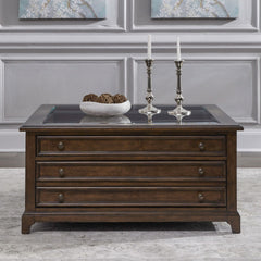 Arden Road Square Collector Cocktail Table by Liberty