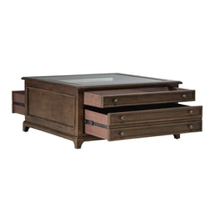 Arden Road Square Collector Cocktail Table by Liberty