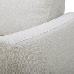 Ava Power Recliner with Power Headrest & Lumbar in Silver Sand by Flexsteel