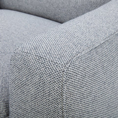 Ava Power Recliner with Power Headrest & Lumbar in Stonewash by Flexsteel