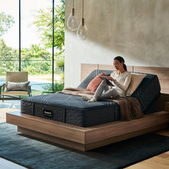 Black Hybrid Series One Firm Queen Mattress by Beautyrest