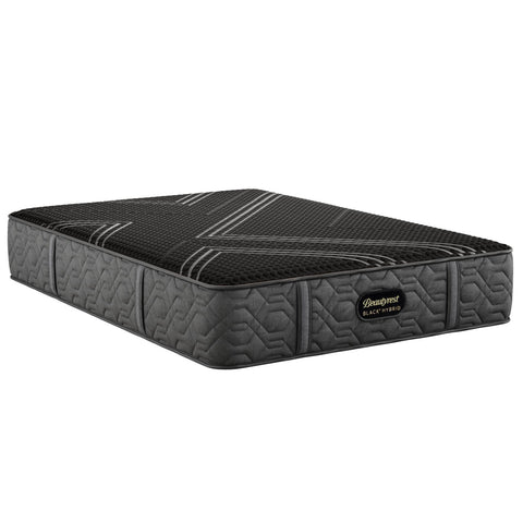 Black Hybrid Series One Firm California King Mattress by Beautyrest
