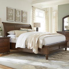 Cambridge Queen Sleigh Bed by Aspenhome