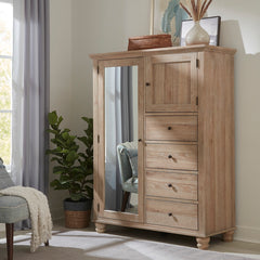 Cambridge Khaki Chiffarobe by Aspenhome