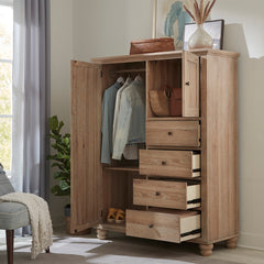 Cambridge Khaki Chiffarobe by Aspenhome