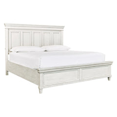 Caraway 3-Piece King Estate Bed (Aged Ivory) by Aspenhome