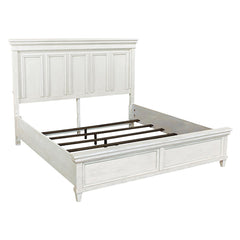 Caraway 3-Piece King Estate Bed (Aged Ivory) by Aspenhome