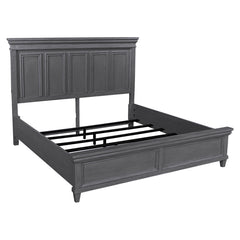 Caraway 3-Piece King Estate Bed (Aged Slate) by Aspenhome
