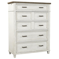 Caraway Drawer Chest (Aged Ivory) by Aspenhome
