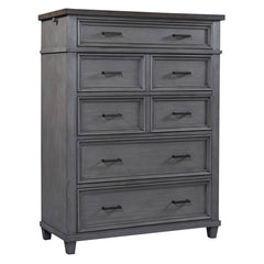 Caraway Drawer Chest (Aged Slate) by Aspenhome