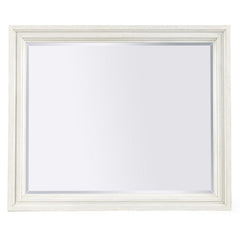 Caraway Landscape Mirror (Aged Ivory) by Aspenhome