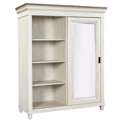 Caraway Sliding Door Chest (Aged Ivory) by Aspenhome