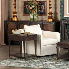 Carrington End Table by Crestview Collection