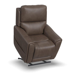 Carter Lift Recliner with Power Headrest and Lumbar by Flexsteel
