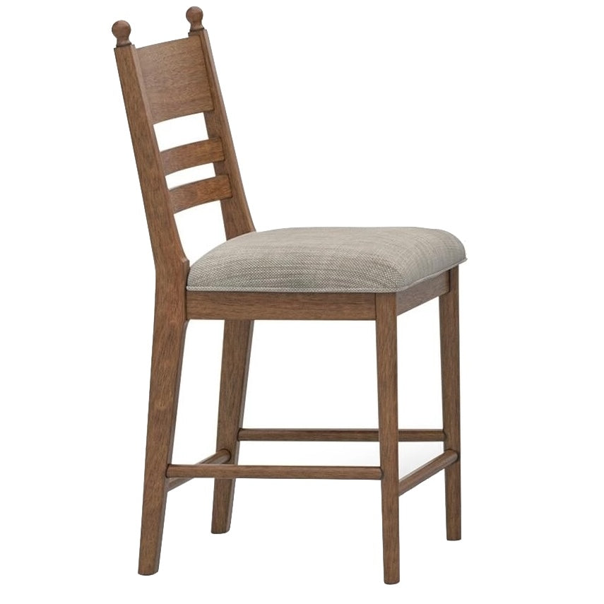Chadworth Upholstered Brown Barstool by Signature Design by Ashley