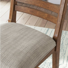 Chadworth Upholstered Brown Barstool by Signature Design by Ashley