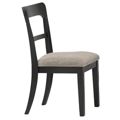 Chadworth Upholstered Black Dining Chair by Signature Design by Ashley