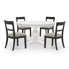 Chadworth Upholstered Black Dining Chair by Signature Design by Ashley