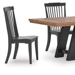 Chadworth Black Dining Chair by Signature Design by Ashley