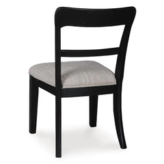 Greddinton Upholstered Black Dining Chair by Signature Design by Ashley